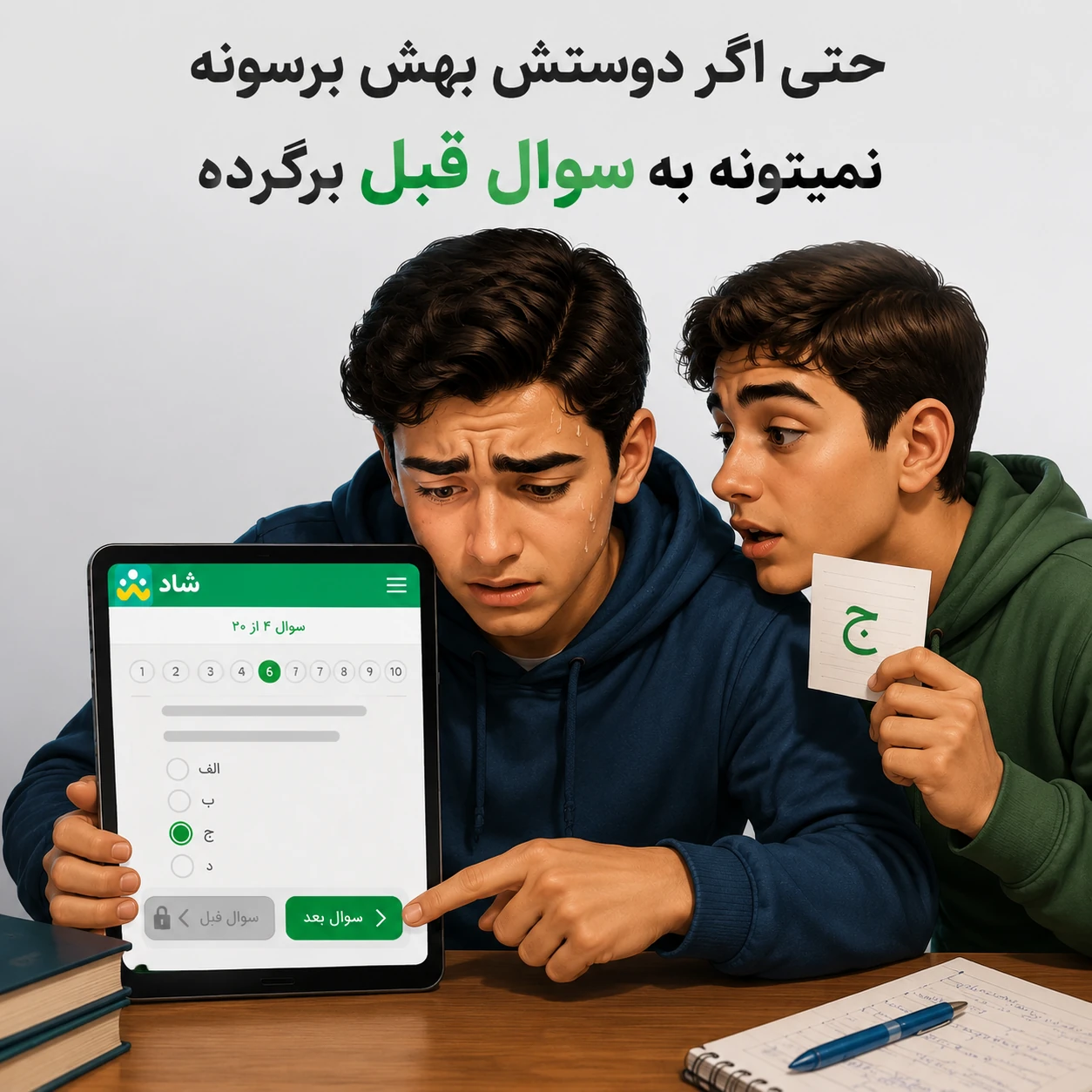 جلوگیری از تقلب در آزمون آنلاین